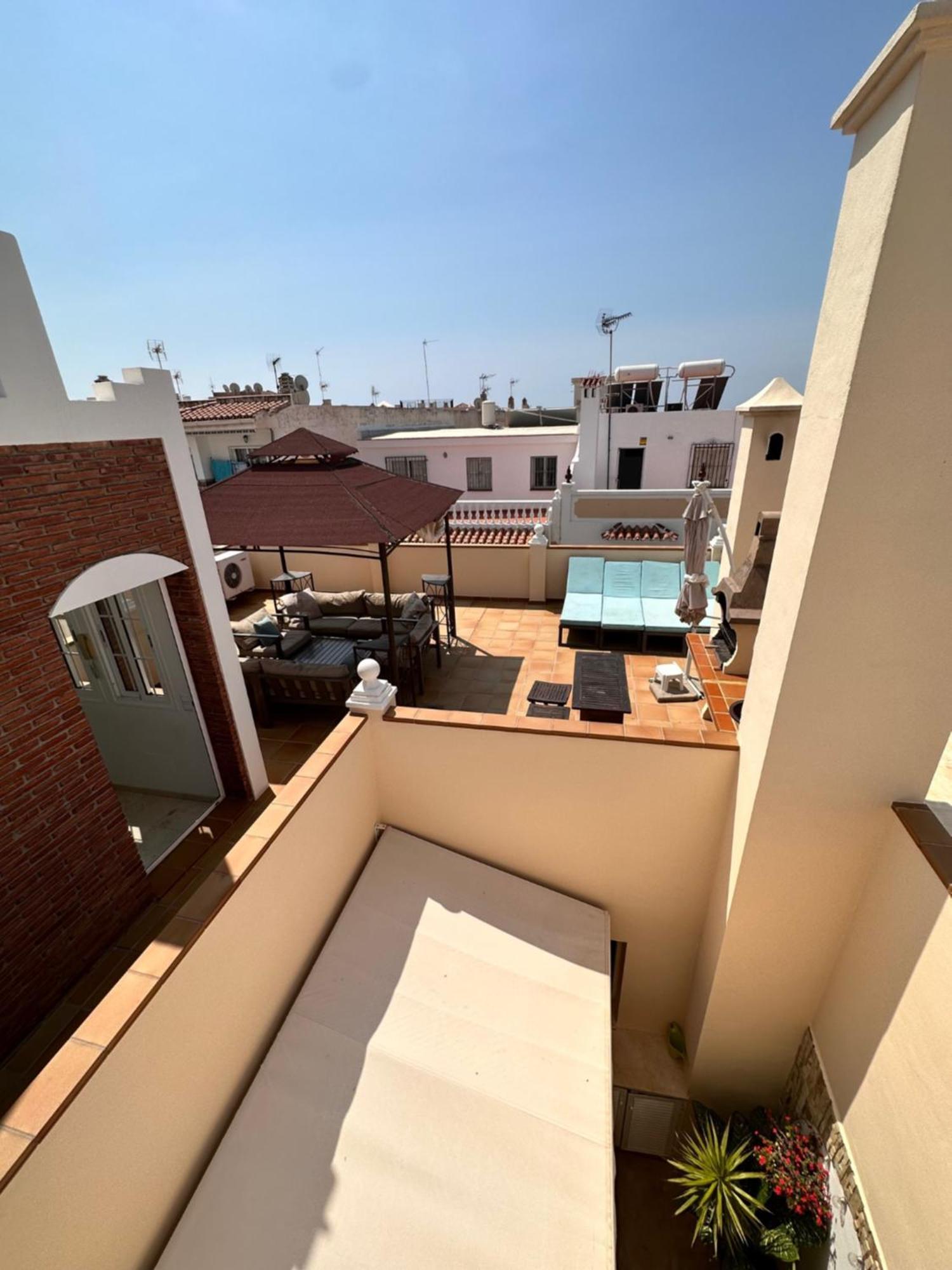 Atico Con Piscina Privada En El Corazon De Nerja! Semesterbostad *